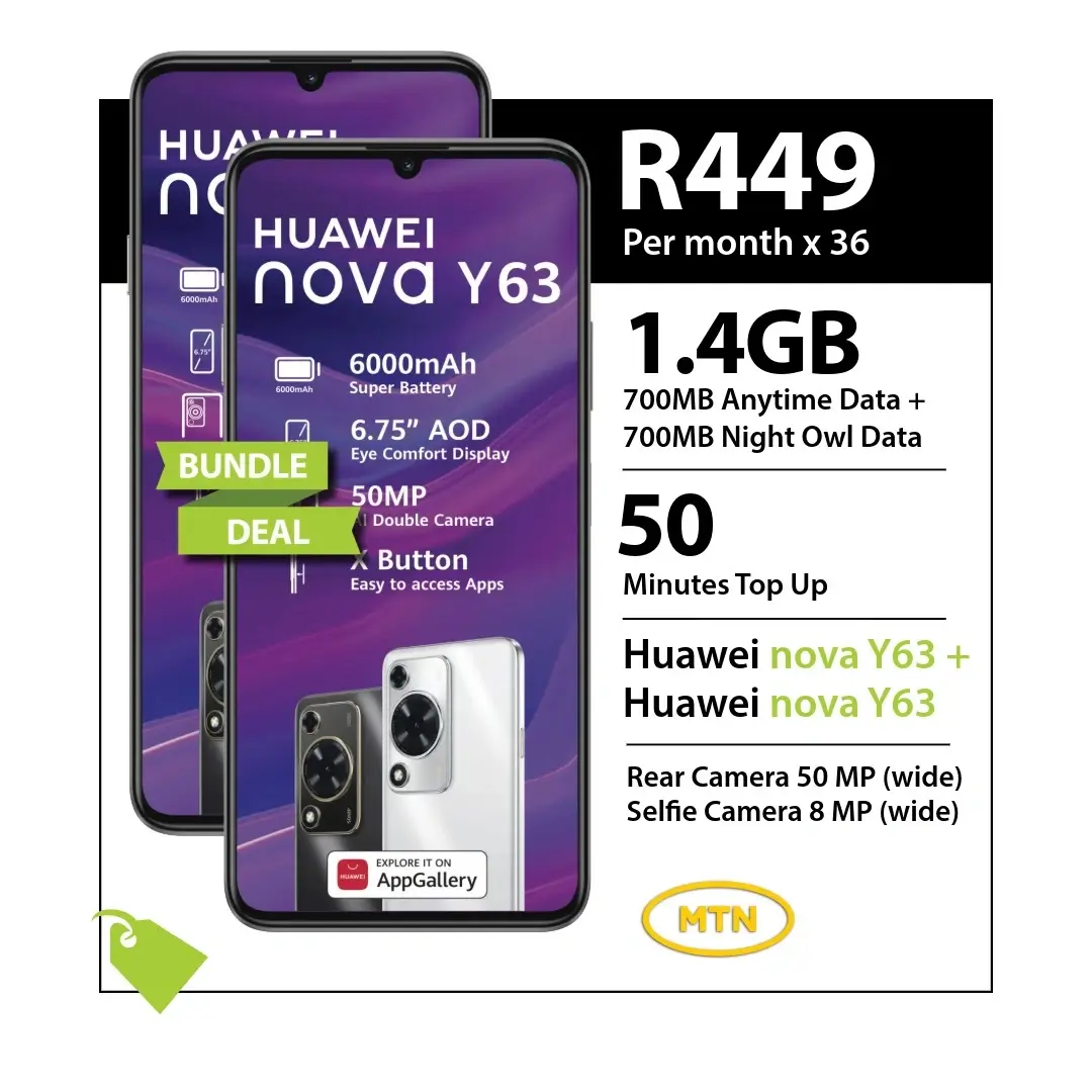 Huawei Nova Y63 + Huawei Nova Y63