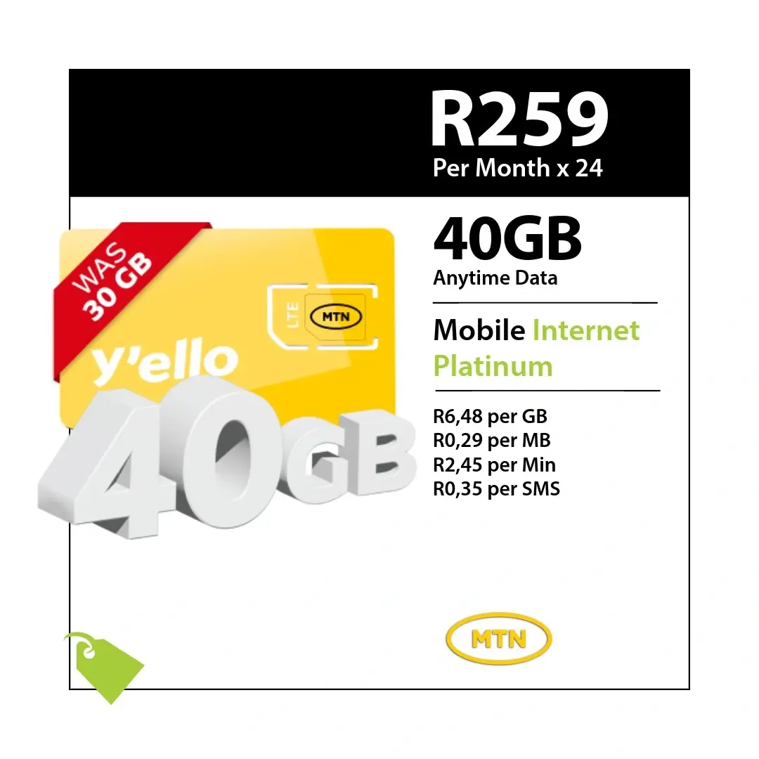 Mobile Internet Platinum x 24 months