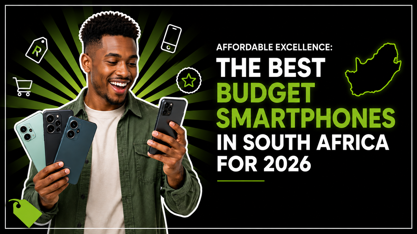Budget smartphones in South Africa