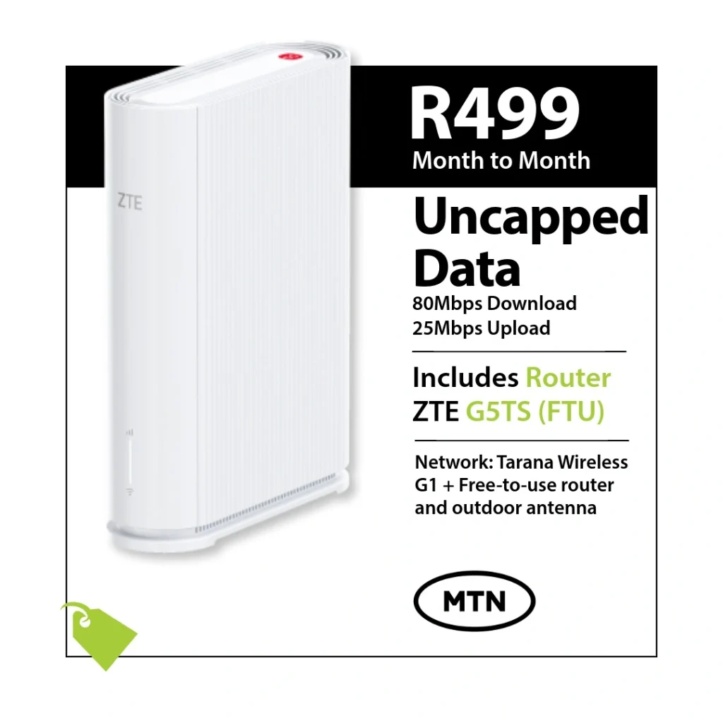 MTN Uncapped Data August Deals