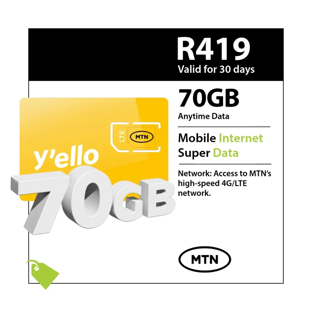 MTN SIM Only August Deals