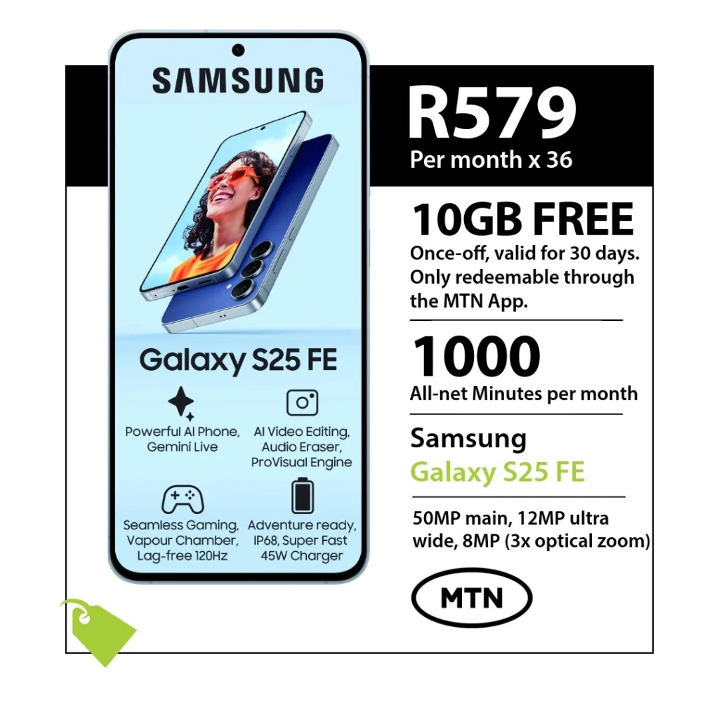 MTN Samsung Galaxy S25 FE August Deals