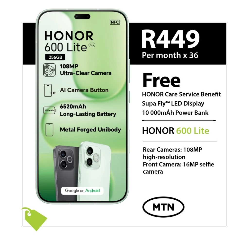 MTN Honor 600 Lite August Deals
